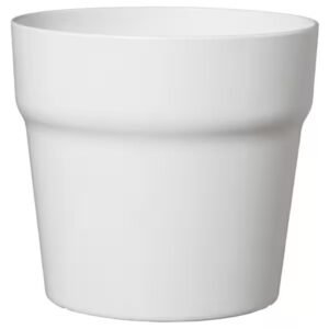 Premium Pots For Plants - white, 6 inch